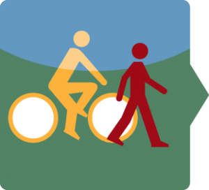 Bicycle and Pedestrian 