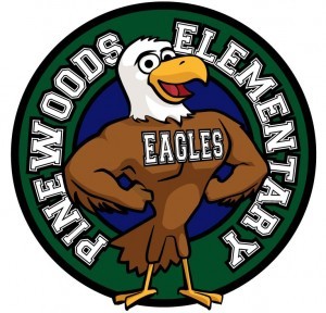 Pinewoods Elementary School Logo