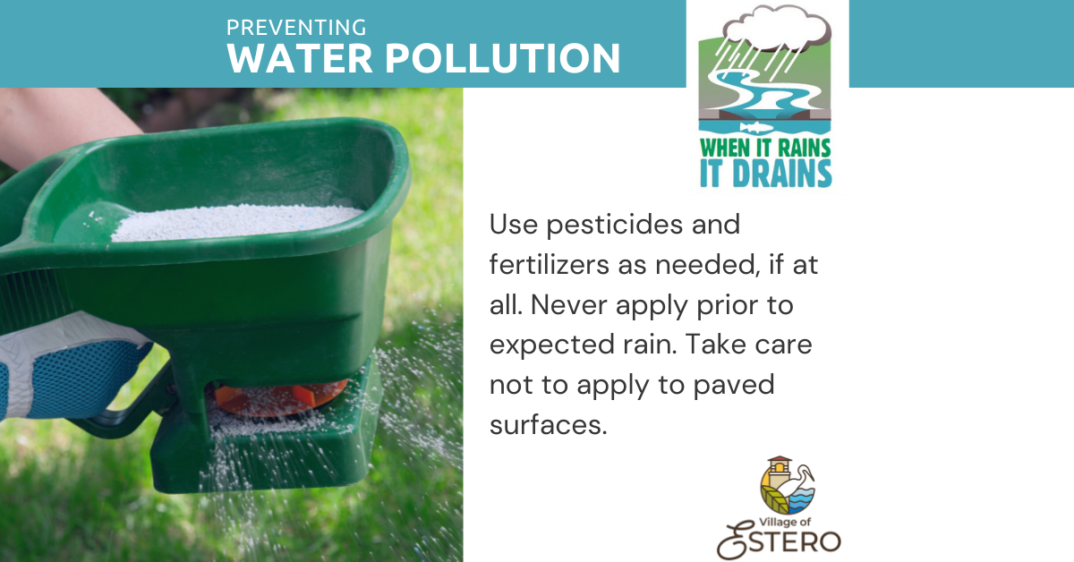 Fertilize without polluting.