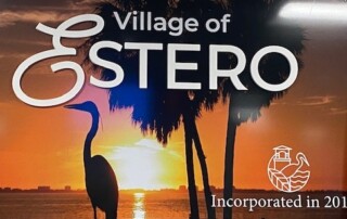 Village of Estero Sign in Chambers