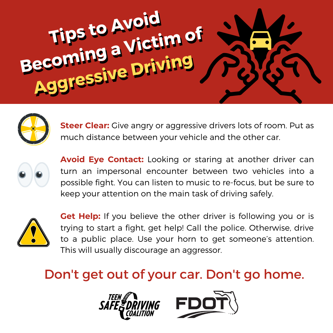 How to Avoid an Incident with an Aggressive Driver