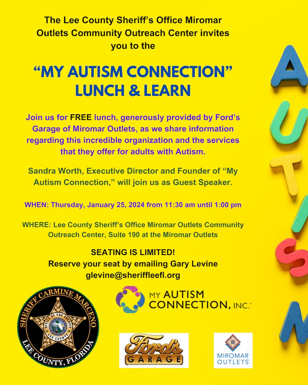 LCSO Autism Flyer
