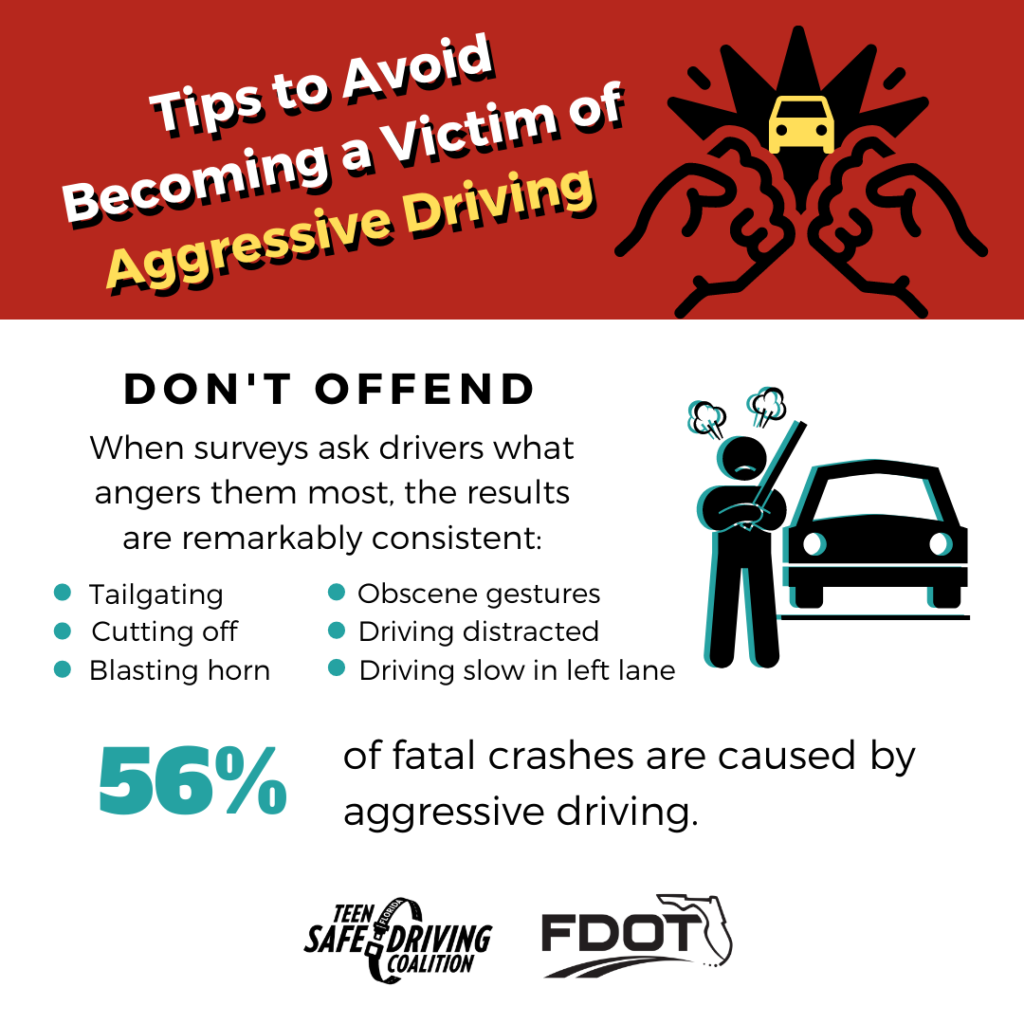 Prevent road rage wit hgood driving habits