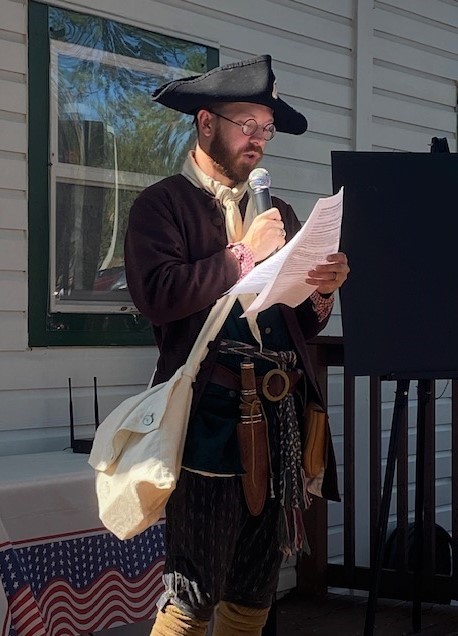 Reading of Declaration of Independance