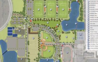 Sports Park Master Plan Map